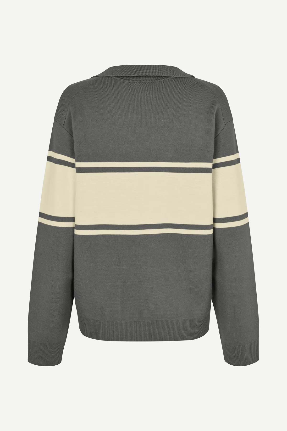 Samsøe Samsøe Saanne Polo Sweater - Image 7 of 7