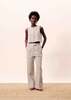 FRNCH Isolde Cream Pants - Thumbnail 1