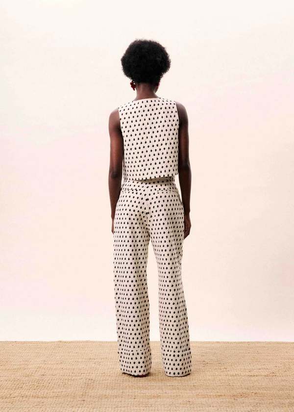 FRNCH Isolde Cream Pants