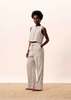 FRNCH Isolde Cream Pants - Thumbnail 3