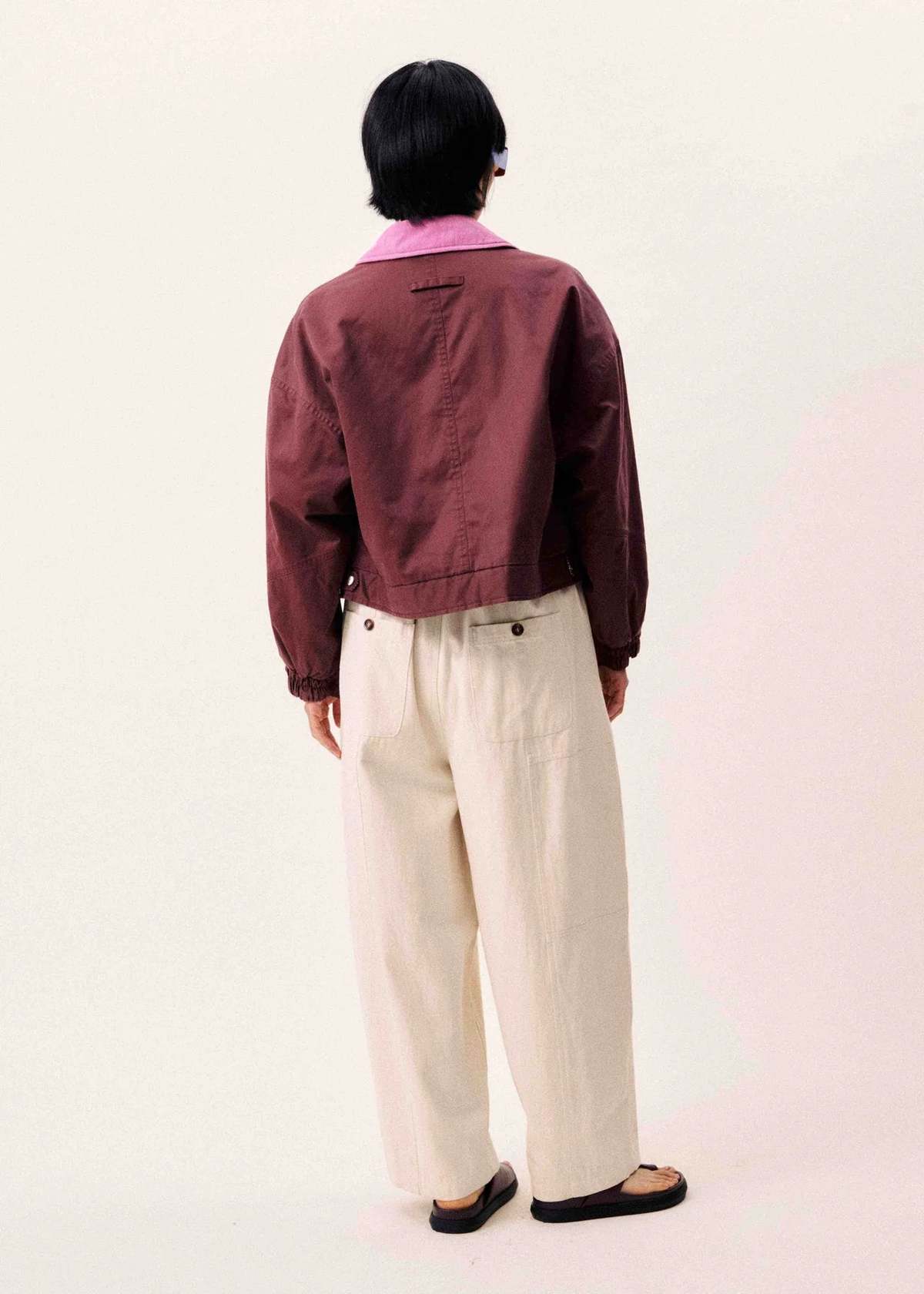 FRNCH Tigressa Bordeaux Jacket - Image 6 of 6