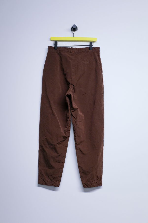 Casey Casey Brown Paper Cotton Mili Hiroshi Pants