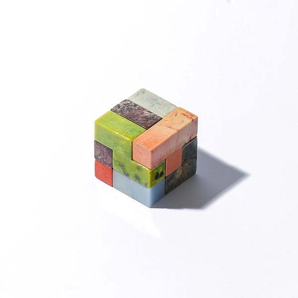 Dar Proyectos Gemstone Soma Cube Puzzle