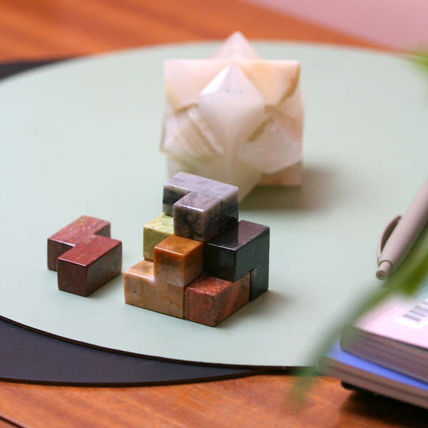 Dar Proyectos Gemstone Soma Cube Puzzle