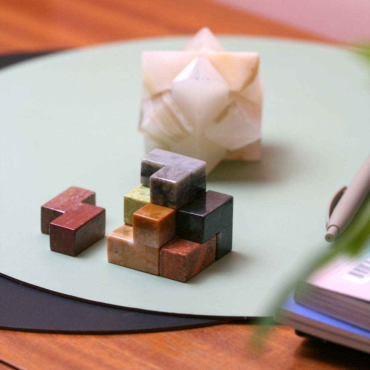 Dar Proyectos Gemstone Soma Cube Puzzle - Image 5 of 8
