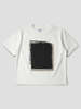 MHL by Margaret Howell Block Print T-Shirt - Off White - Thumbnail 2