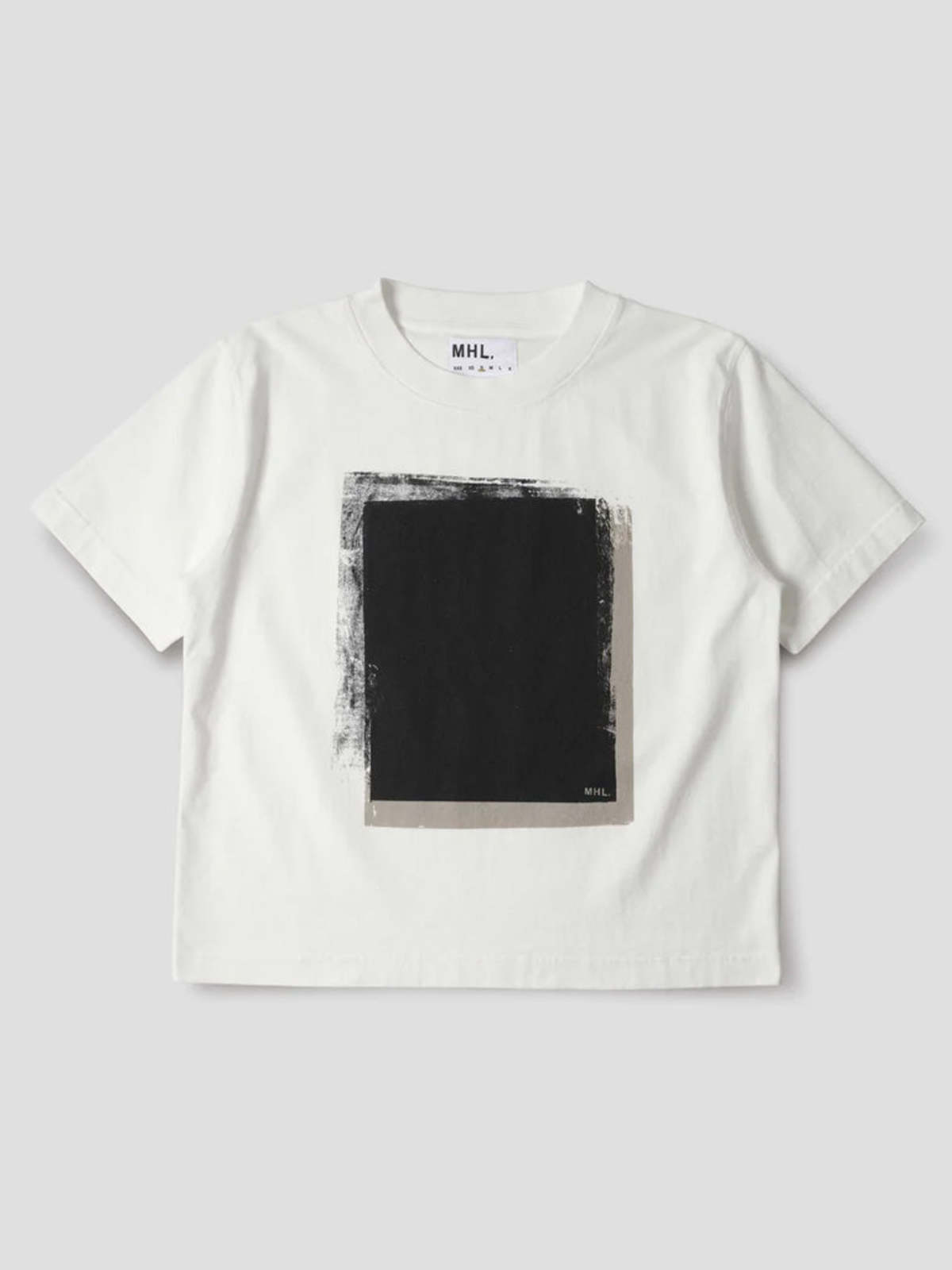 MHL by Margaret Howell Block Print T-Shirt - Off White - Image 2 of 6