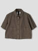 MHL by Margaret Howell Cropped Uniform Shirt - Umber - Thumbnail 2