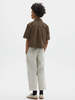 MHL by Margaret Howell Cropped Uniform Shirt - Umber - Thumbnail 4