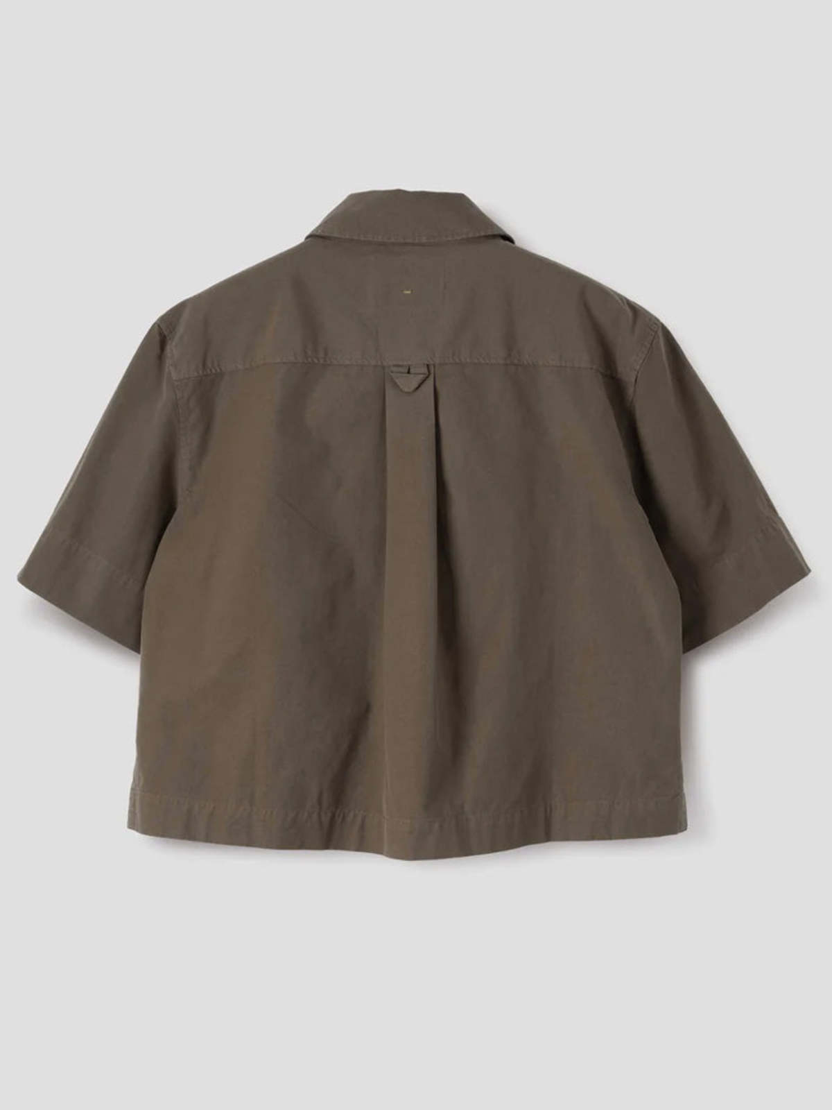 MHL by Margaret Howell Cropped Uniform Shirt - Umber - Image 5 of 6