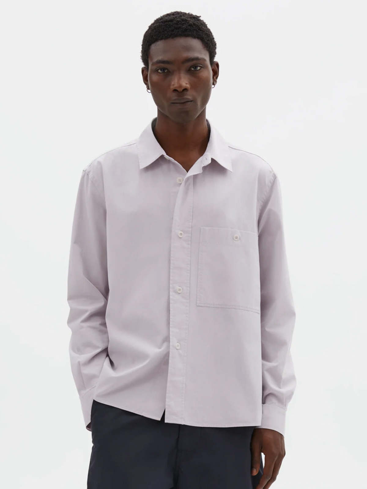 MHL by Margaret Howell Overall Cotton Canvas Shirt - Image 1 of 6
