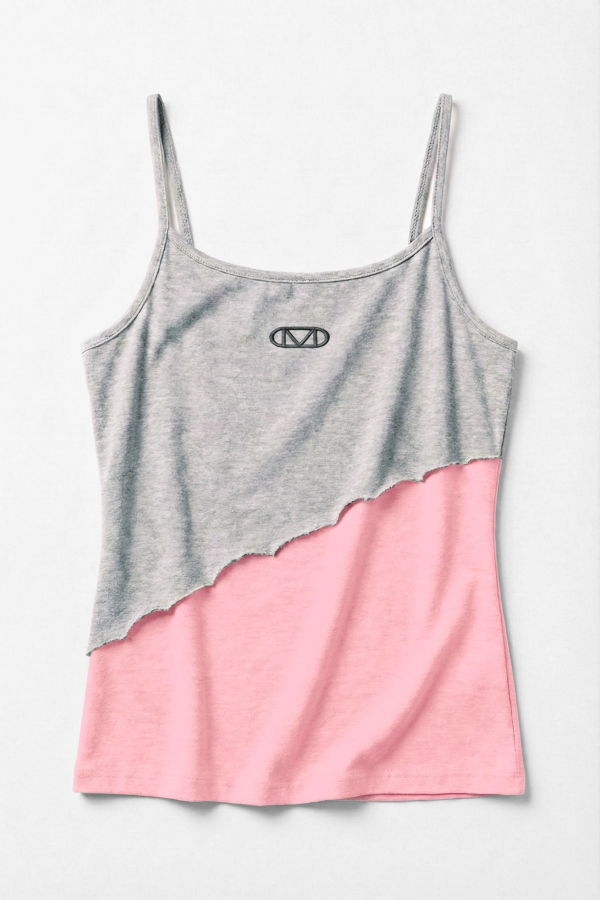 Colmillo de Morsa Distressed Tank Top - Single Jersey Top