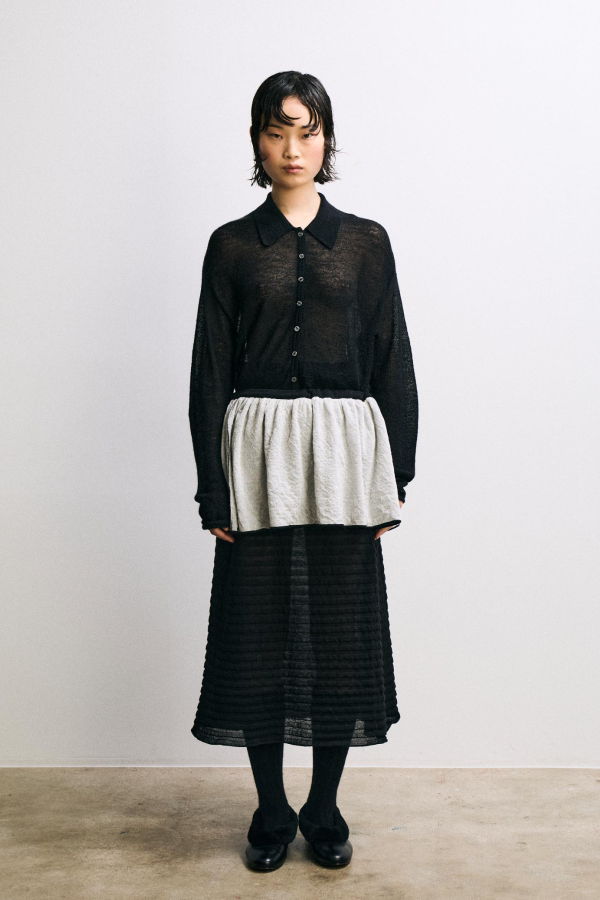 Rus Bikou Polo Sweater - Black