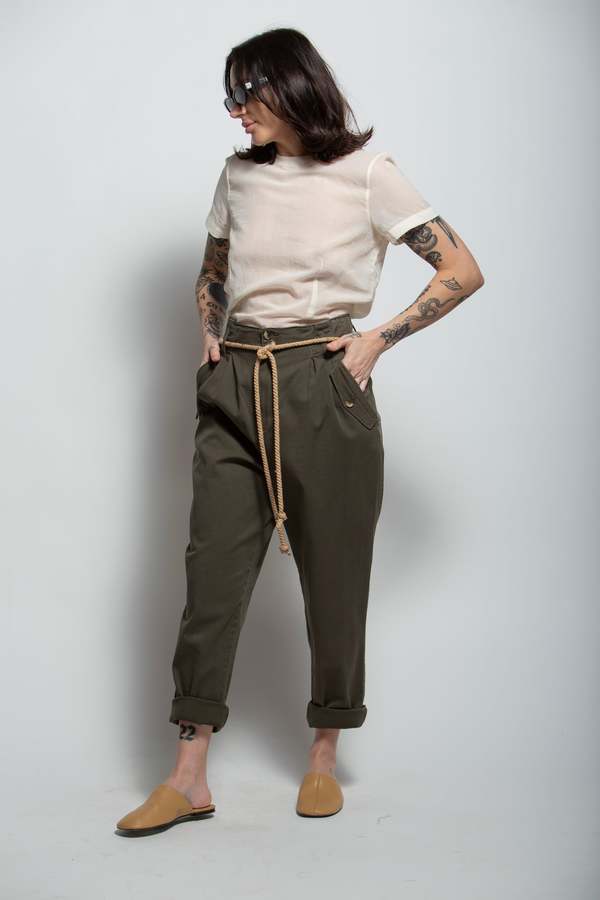 Vintage Trousers - Green