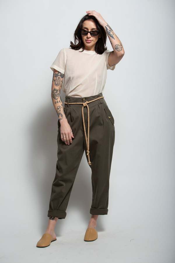 Vintage Trousers - Green