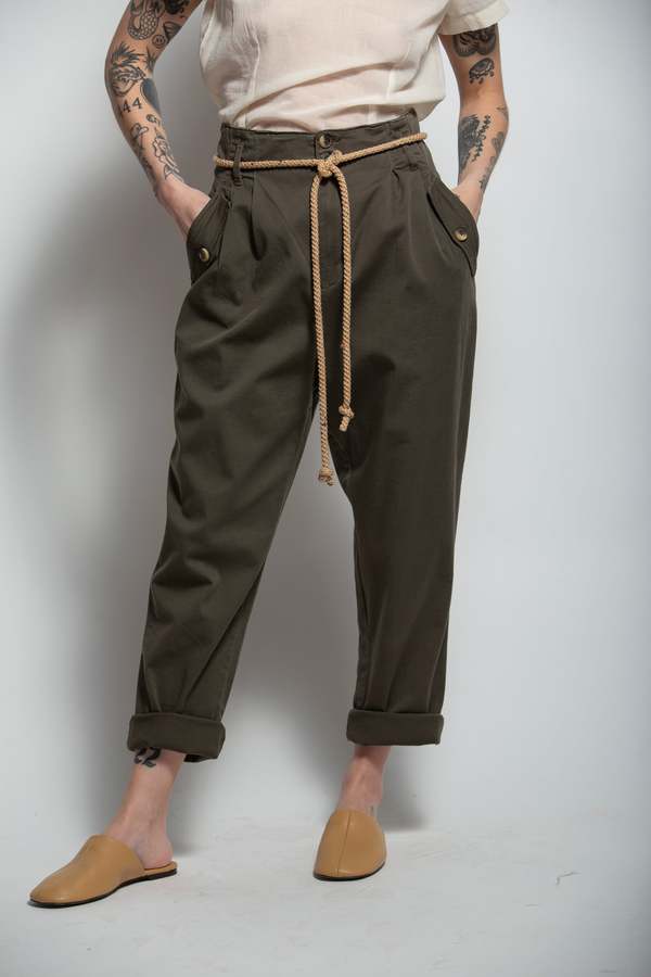 Vintage Trousers - Green