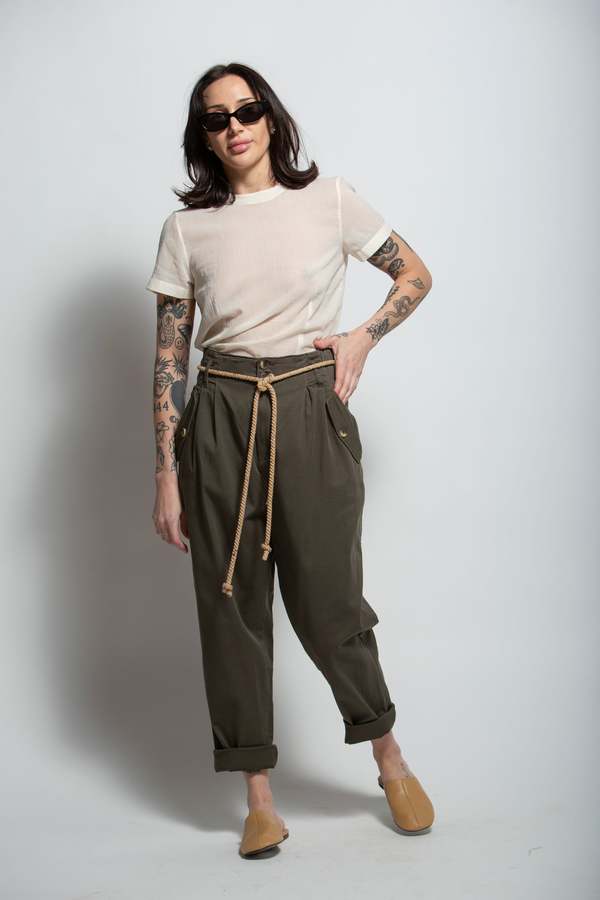 Vintage Trousers - Green