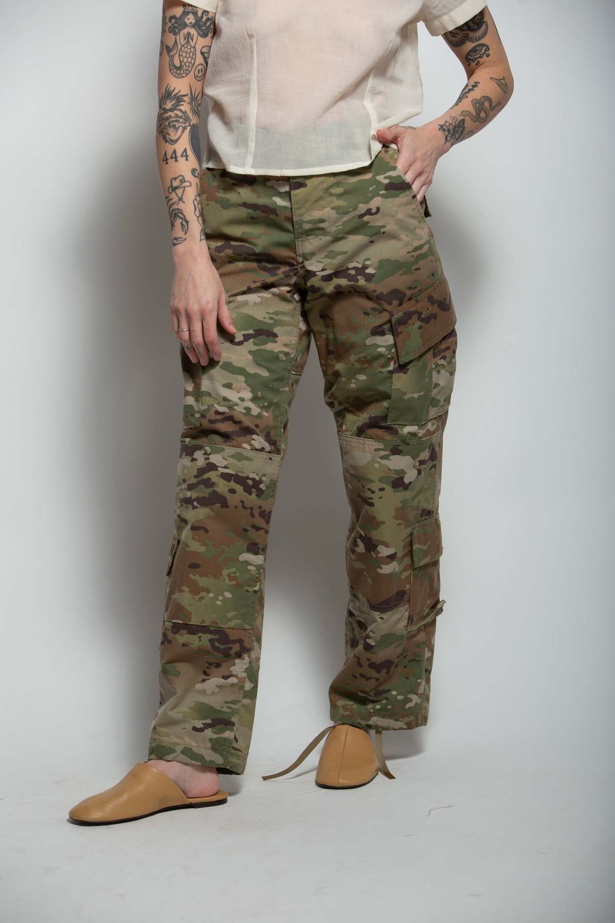 Vintage Military Pants - Camo - Image 4 of 13