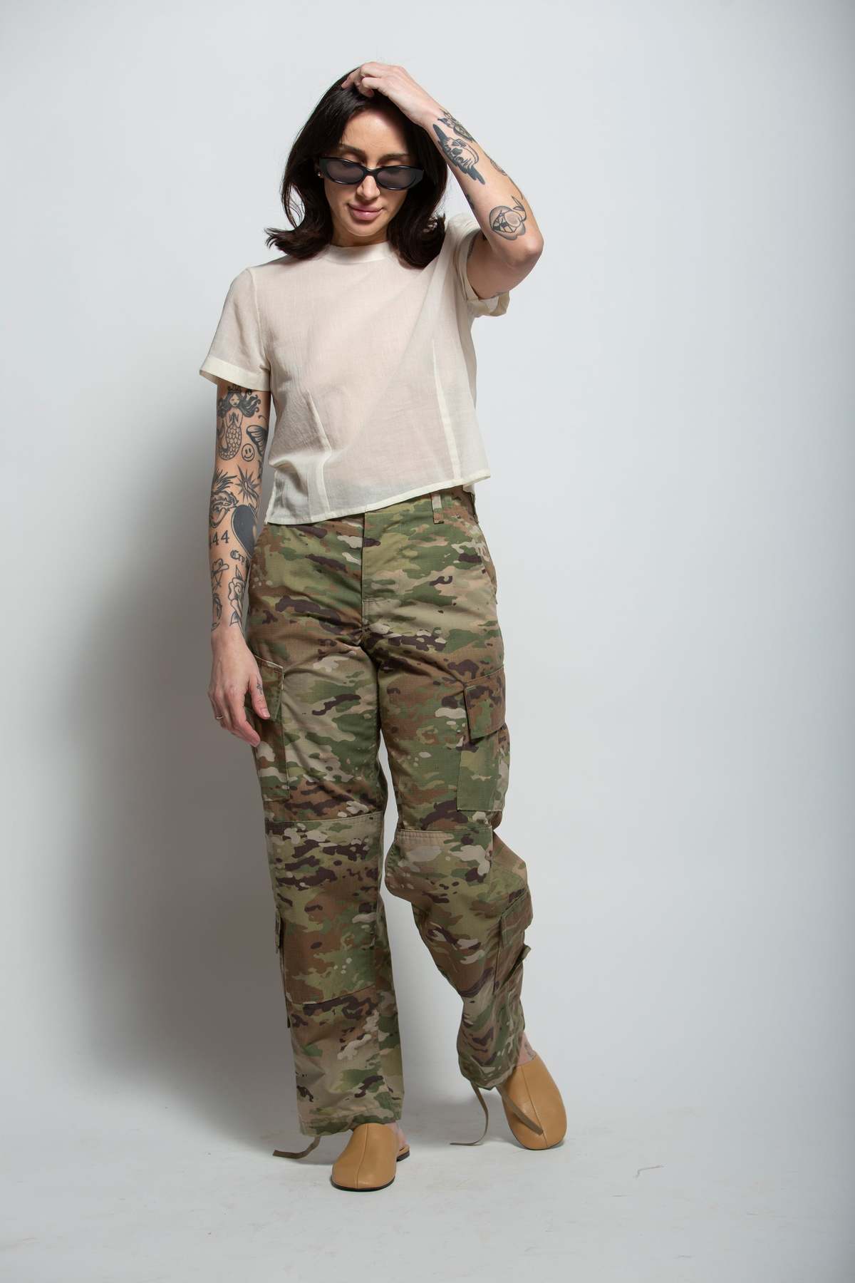 Vintage Military Pants - Camo - Image 5 of 13