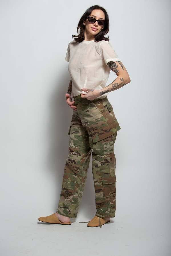 Vintage Military Pants - Camo