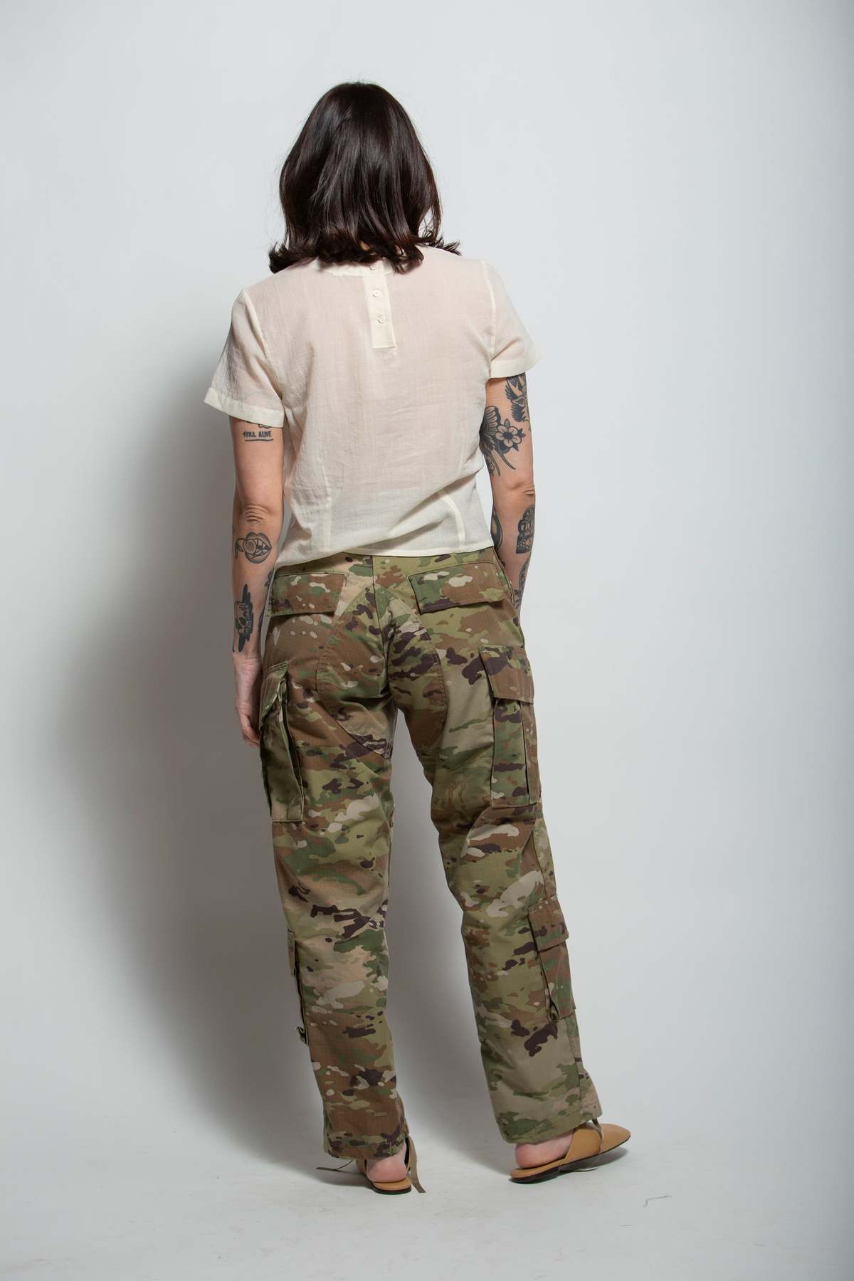 Vintage Military Pants - Camo - Image 7 of 13