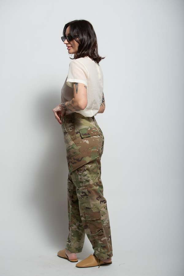 Vintage Military Pants - Camo