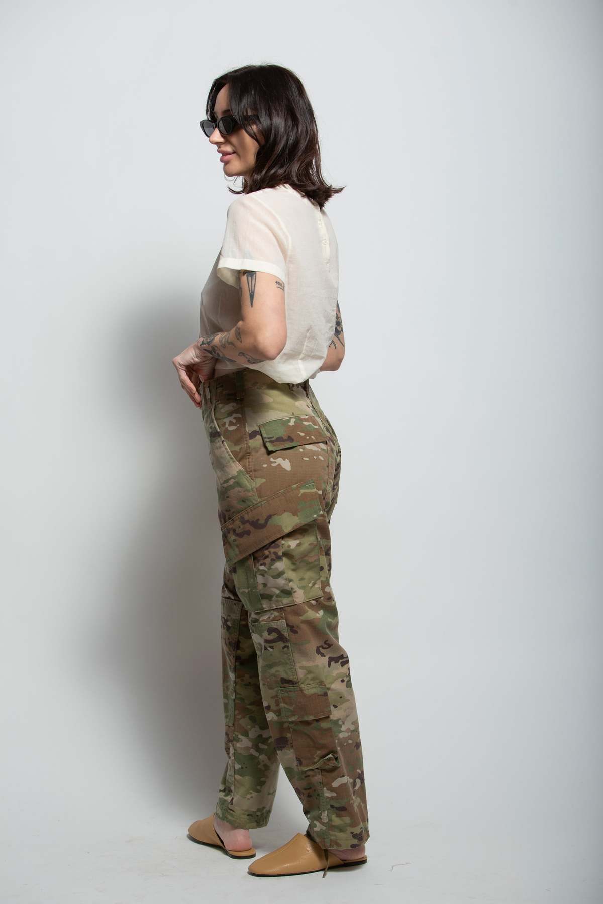 Vintage Military Pants - Camo - Image 10 of 13