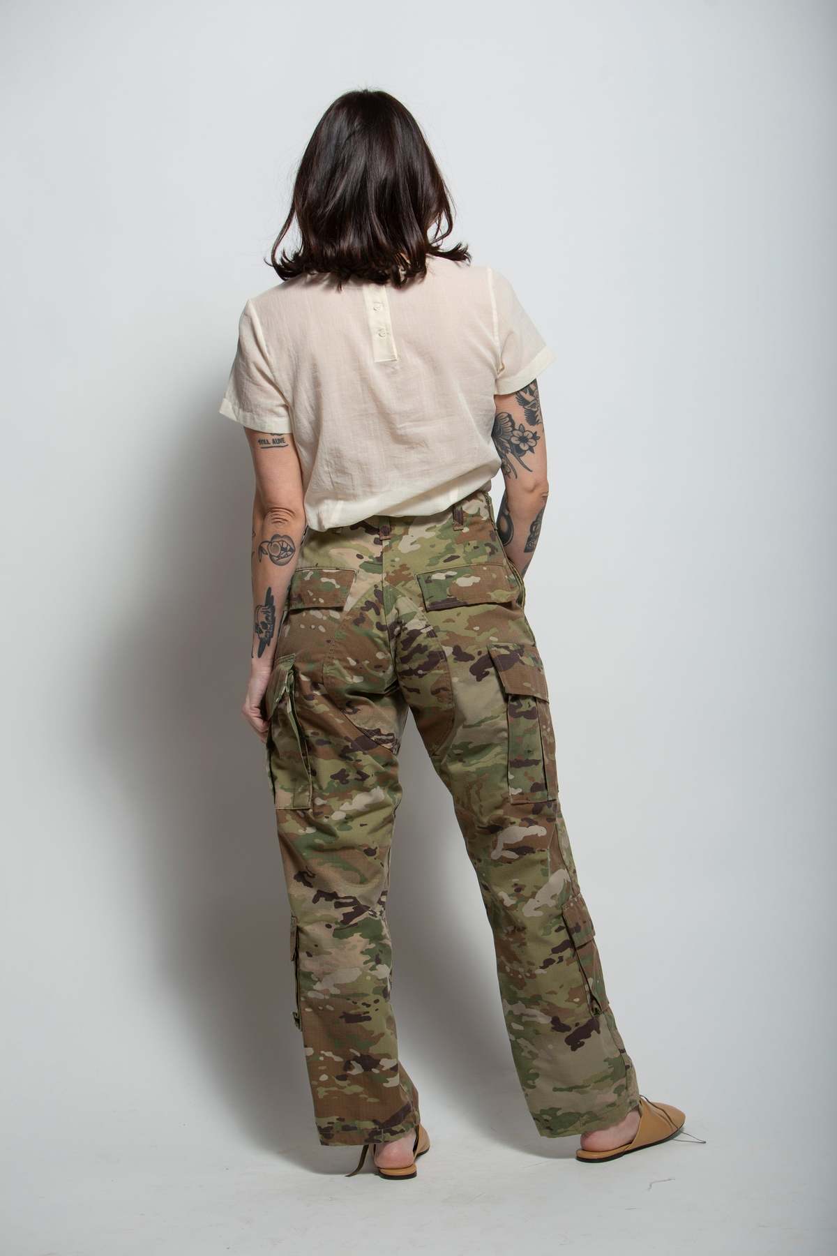 Vintage Military Pants - Camo - Image 11 of 13