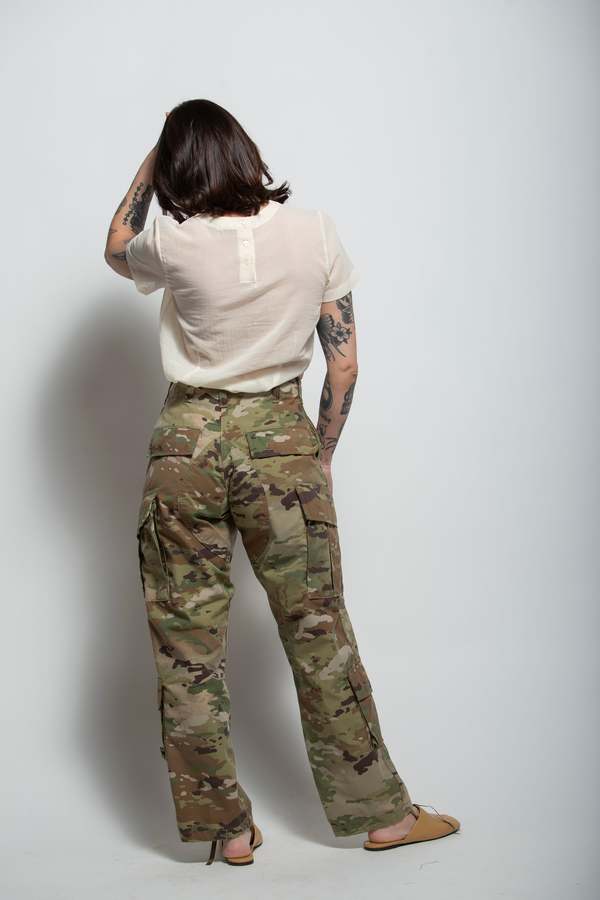 Vintage Military Pants - Camo