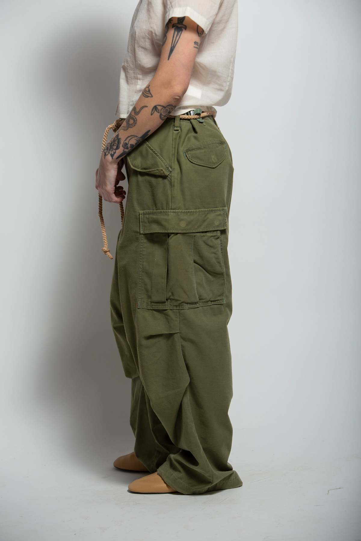 Vintage Military Cargo Pants - Image 5 of 7