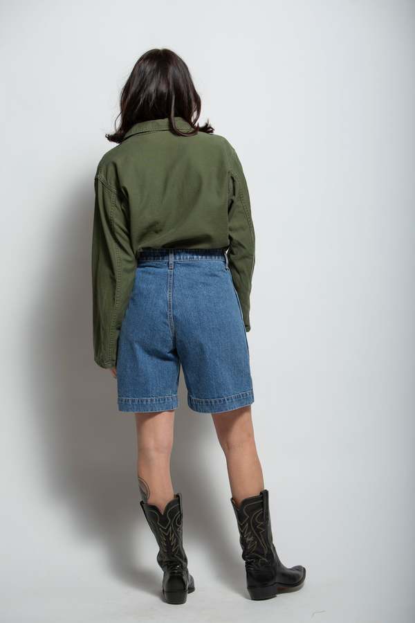 Vintage OG 107 Military Button Up Top