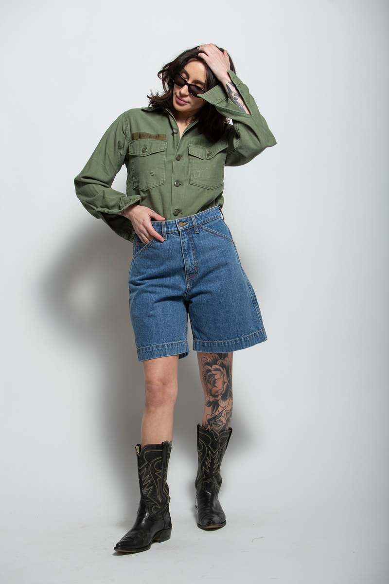 Vintage OG 107 Military Button Up Shirt