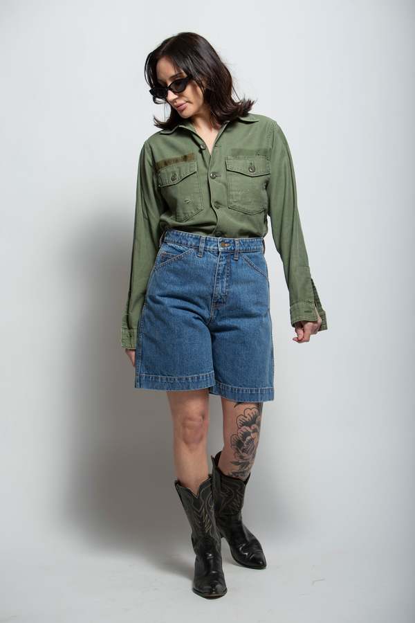 Vintage OG 107 Military Button Up Shirt