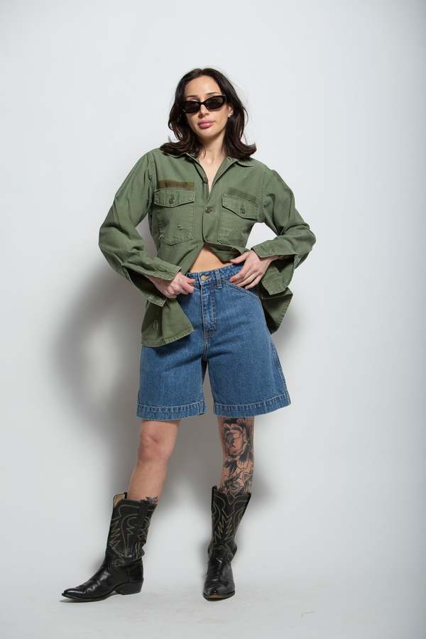 Vintage OG 107 Military Button Up Shirt