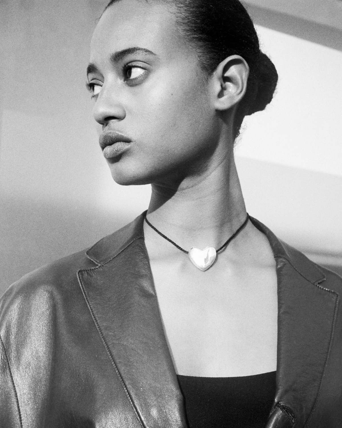 Annika Inez Large Heart Necklace - Image 2 of 4