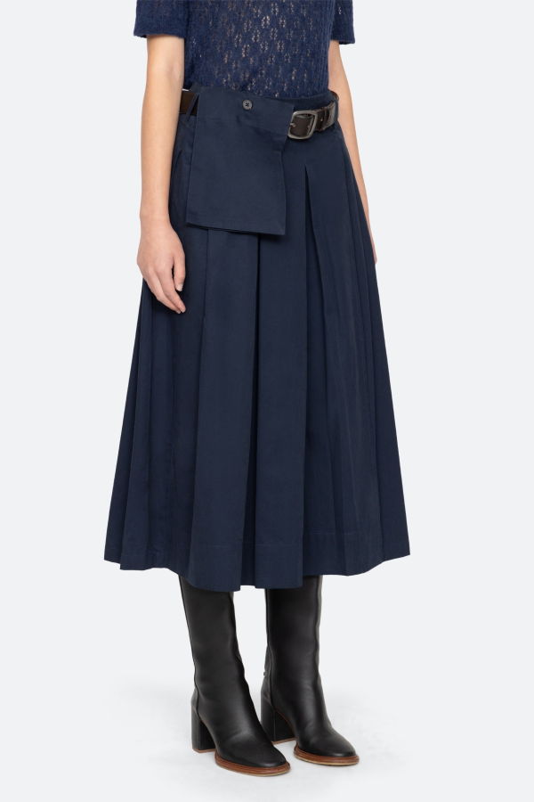 Sea NY Andrea Skirt - Navy