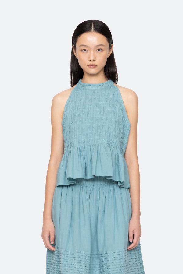 Sea NY Violet Tank Top - Blue