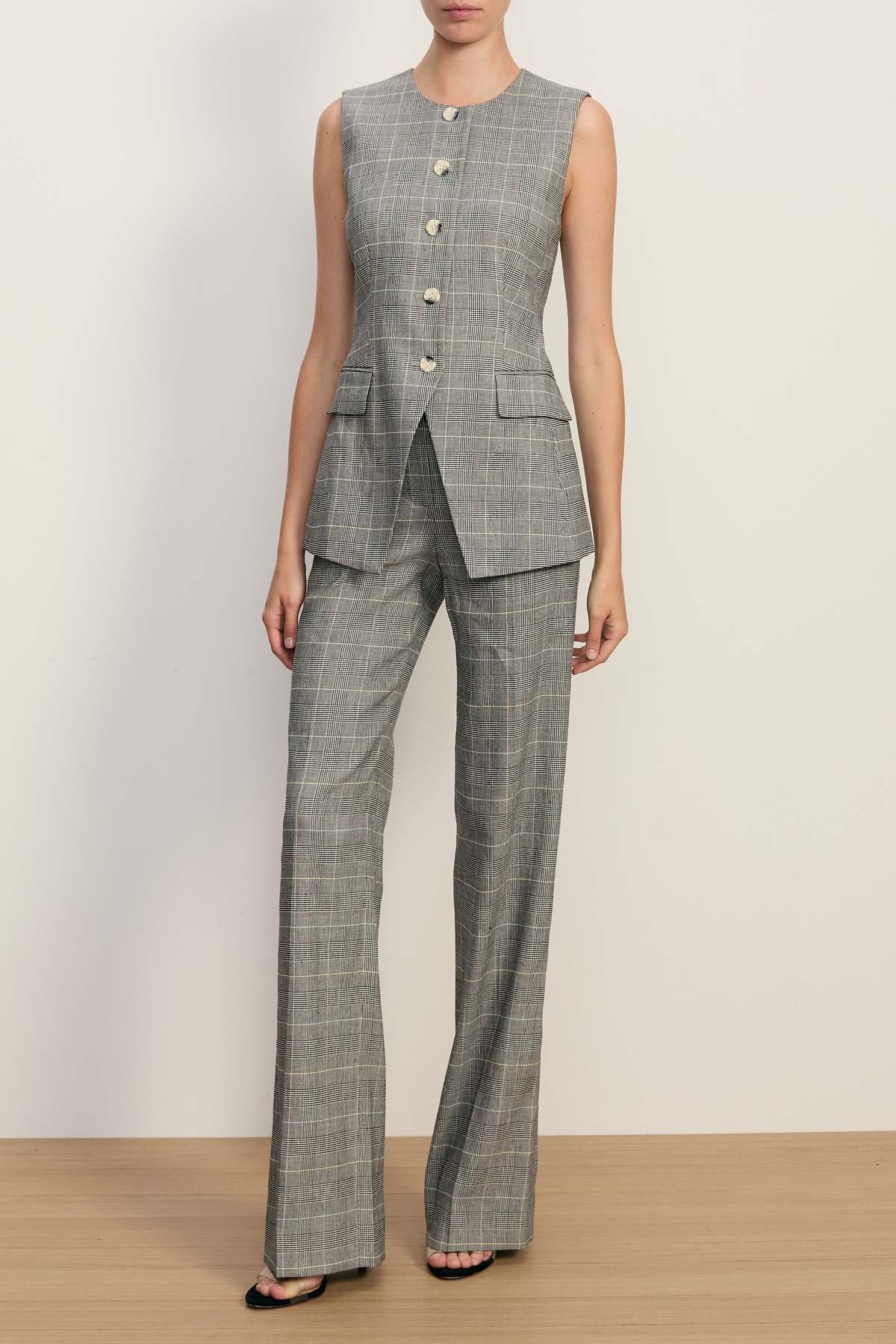 Veronica Beard Jude Pants - Black Multi - Image 2 of 4