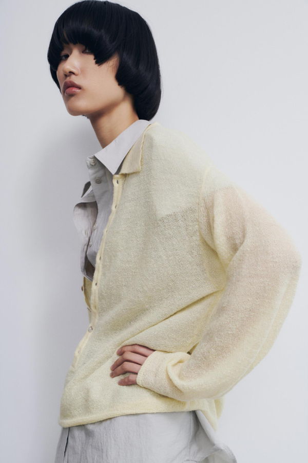 Rus Bikou Top Sweater - Butter