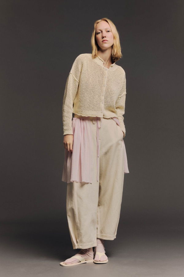 Rus Kodama Cardigan - Chalk