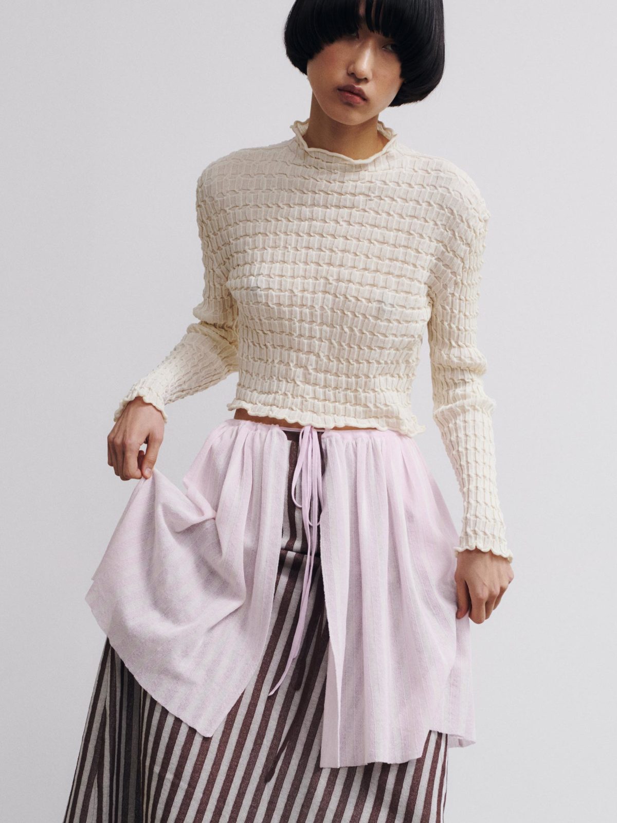 Rus Maboroshi Skirt - Pale Pink - Image 6 of 8