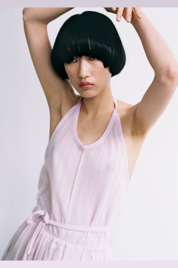 Rus Sakkaku Top - Pale Pink