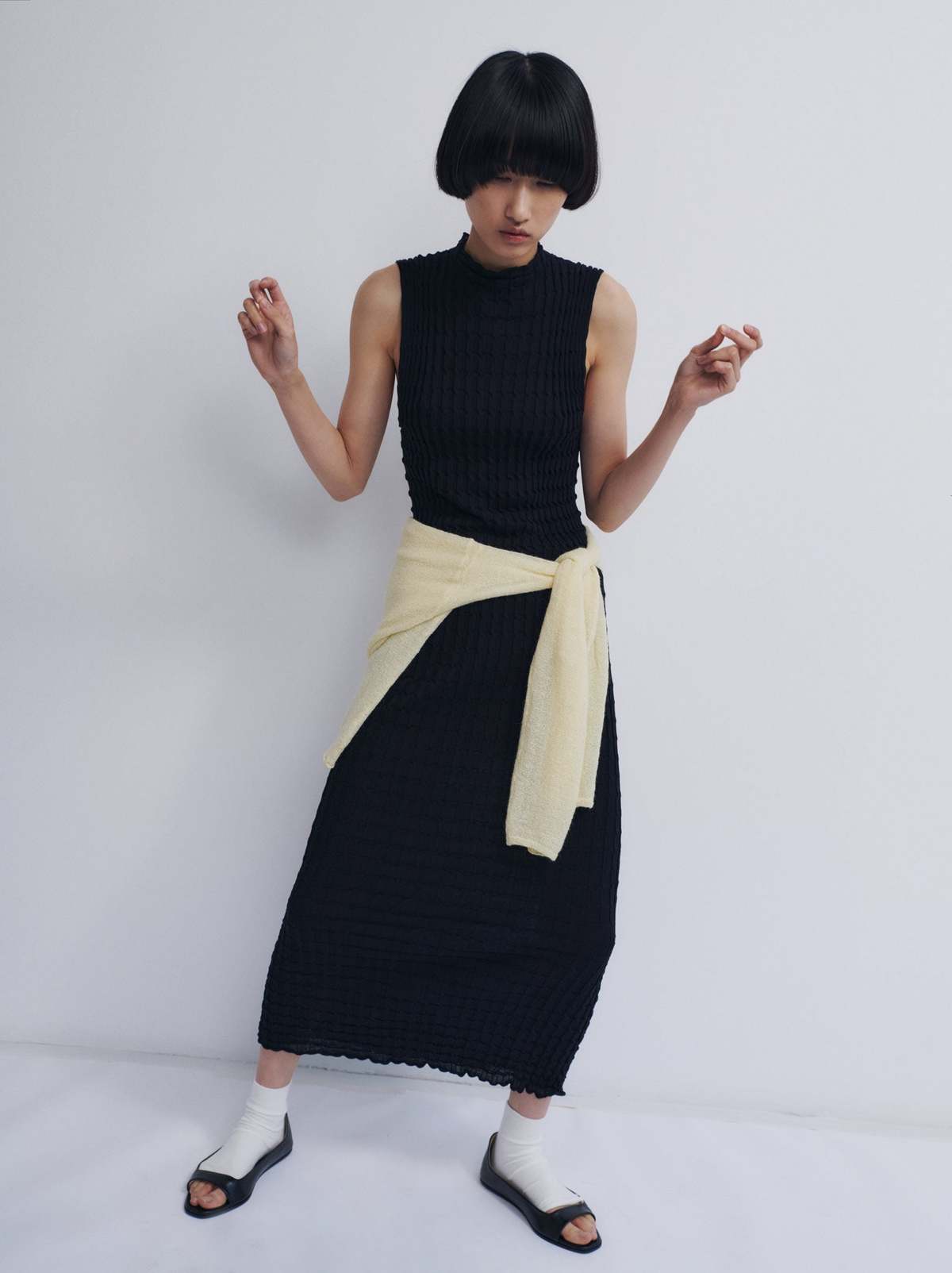 Rus Udon Dress - Black - Image 1 of 6