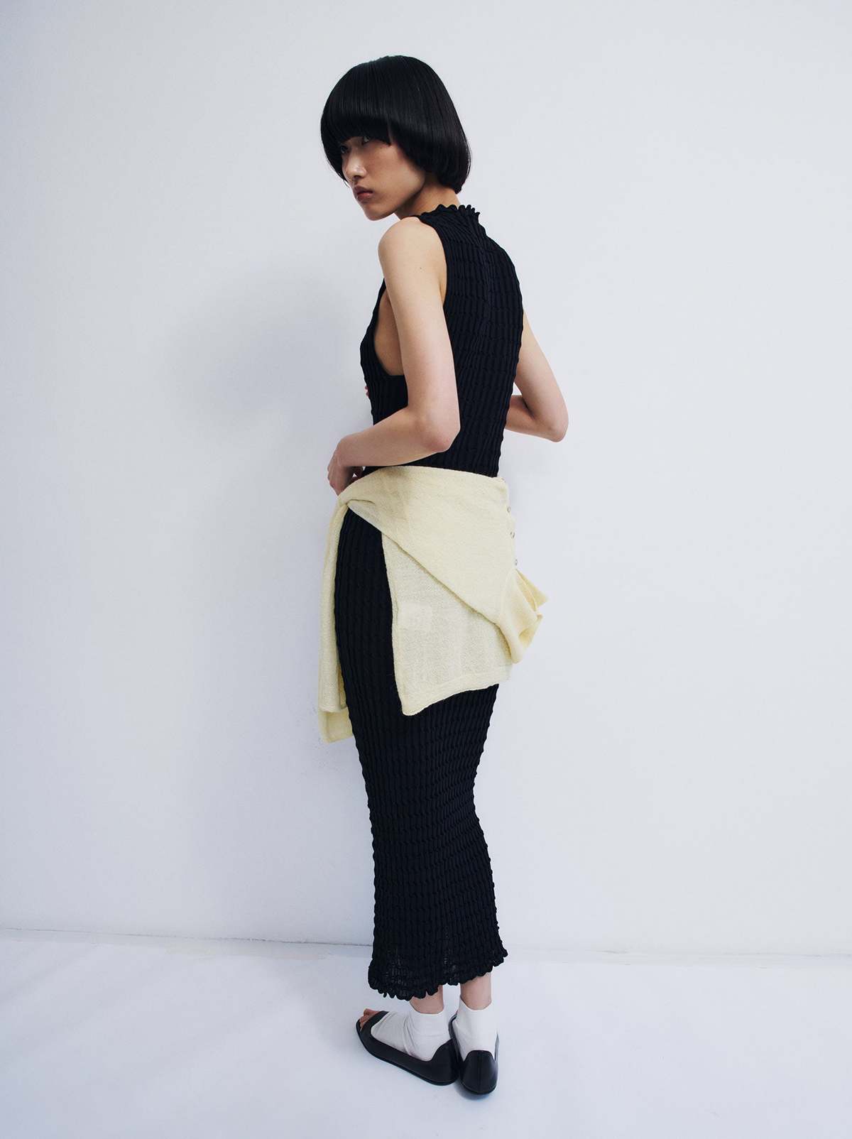 Rus Udon Dress - Black - Image 3 of 6