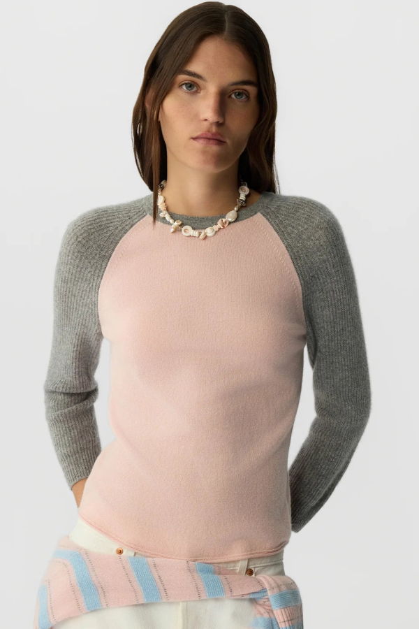 Guest in Residence Baseball Tee Sweater