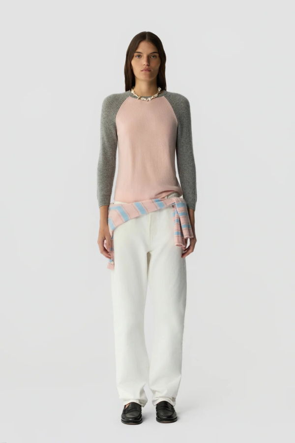 Guest in Residence Baseball Tee Sweater