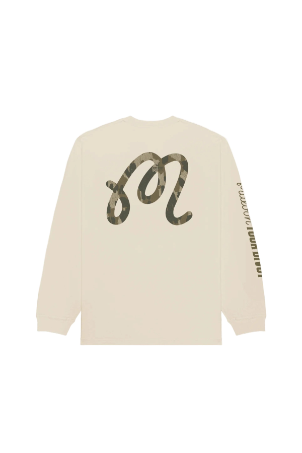 MALBON GOLF Gorse Tour Divot Camo Tee - Clay