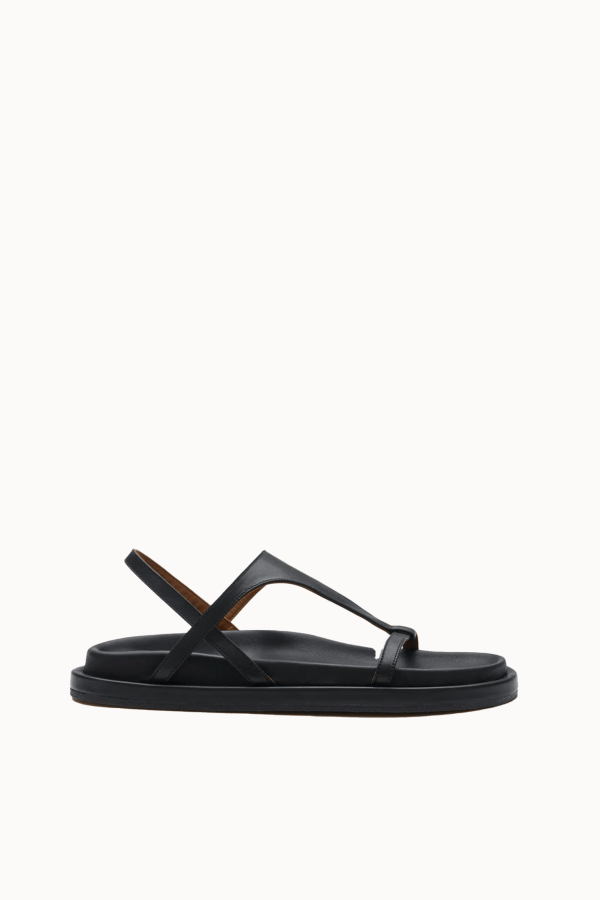 ATP Atelier Ultimo Leather Sandals - Black