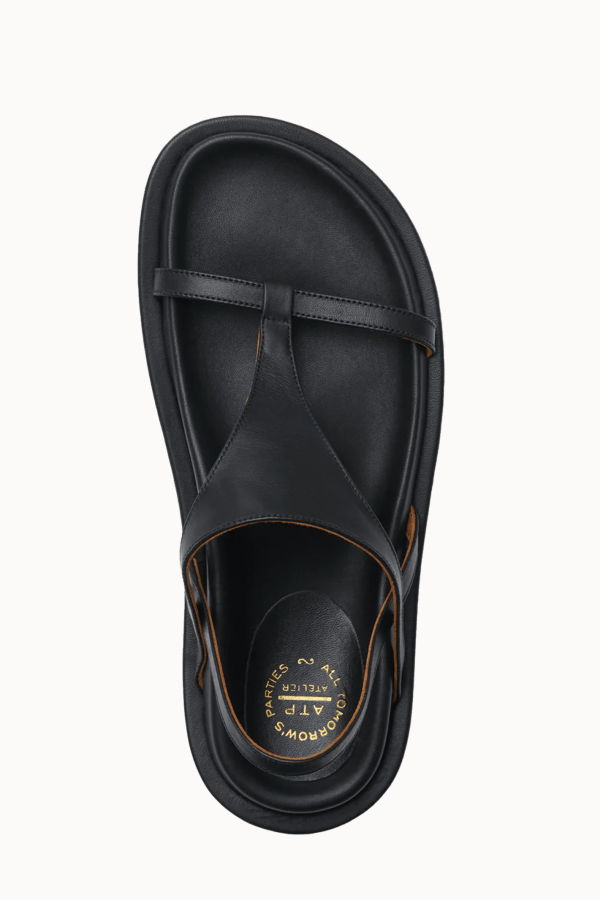ATP Atelier Ultimo Leather Sandals - Black