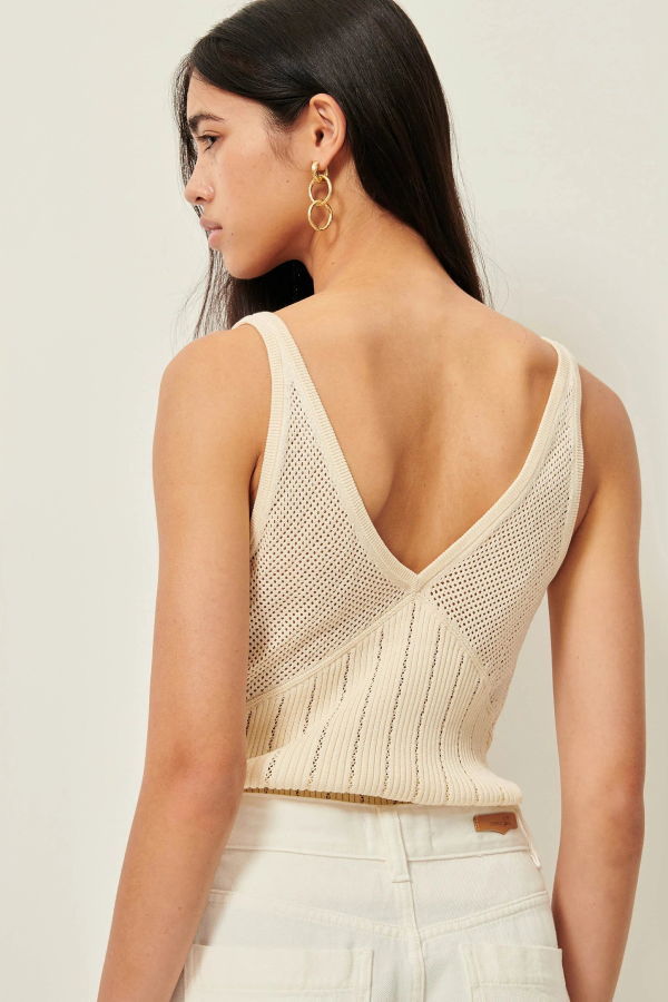 Sessun Attita Ribbed Tank Top